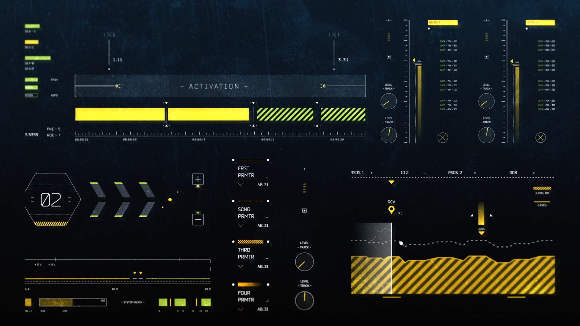 Computer futuristic digital software HUD interface with a system that uses the functions of bio-cybernesis, derived from the body and implemented using a computer.